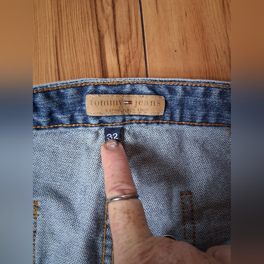 Y2K Tommy Hilfigure Classic Blue Women's Jeans Size 32 - Picture 7 of 12